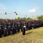 Sebanyak 1.424 siswa sabuk putih SH Terate Cabang Sragen Pusat Madiun mengikuti tes pendadaran sebagai tahapan akhir menuju pengesahan warga tingkat I, Minggu (24/5/2026). Foto: kabarsatu.id/sriyadi