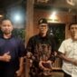 Ketua Umum GPMP Andre Felani (tengah) didampingi ketua harian Danu Teguh Prasetyo dan Ketua Divisi 5 Endri Ristiadi usai memberikan keterangan pers